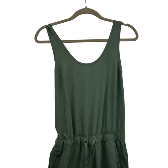 Patagonia Seabrook Jumpsuit Romper Cone Women’s SMALL Green  Hiking Camping - Picture 12 of 16